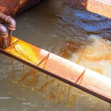 Filtro de agua con hierro y manganeso rojo