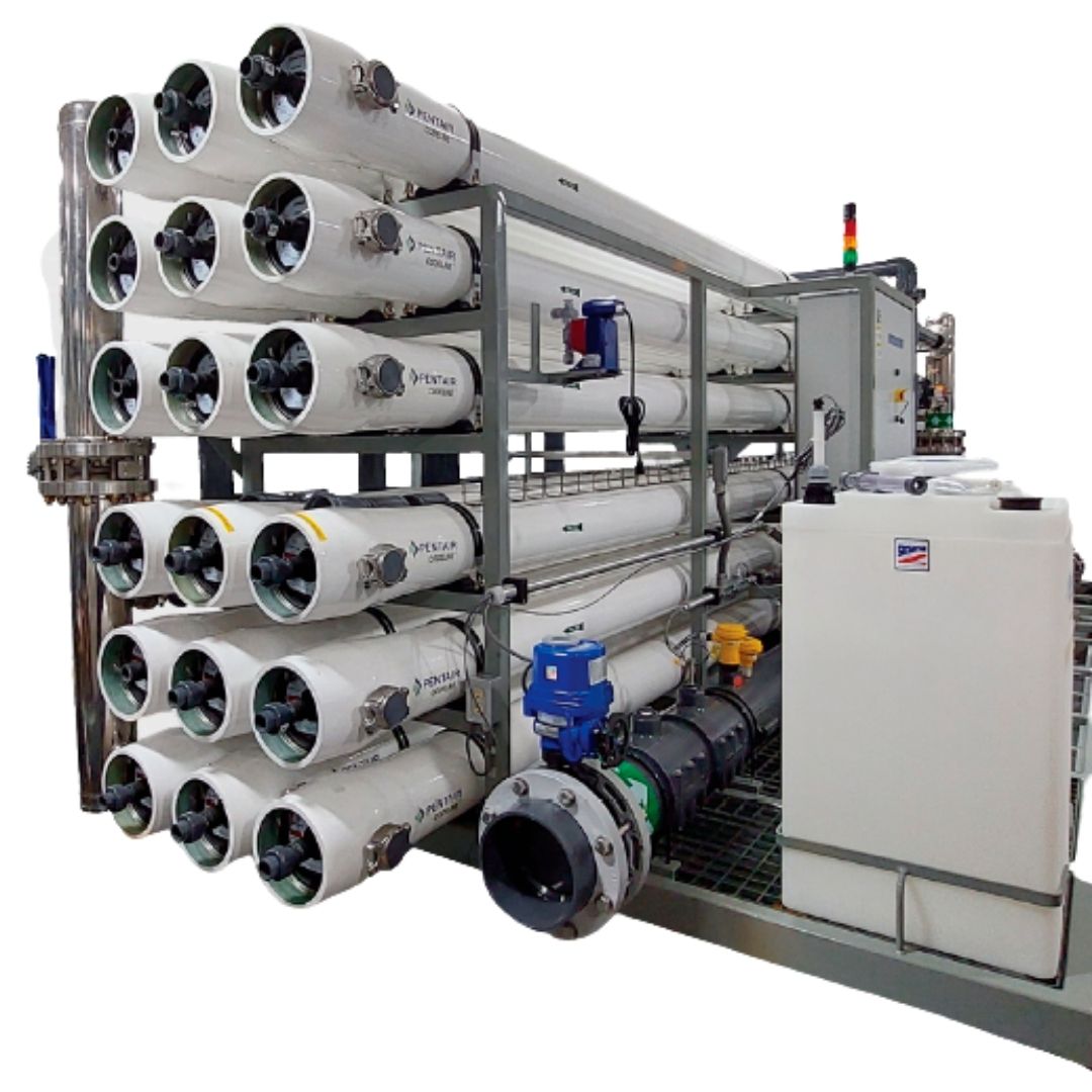 Ósmosis inversa industrial para tratamiento de agua