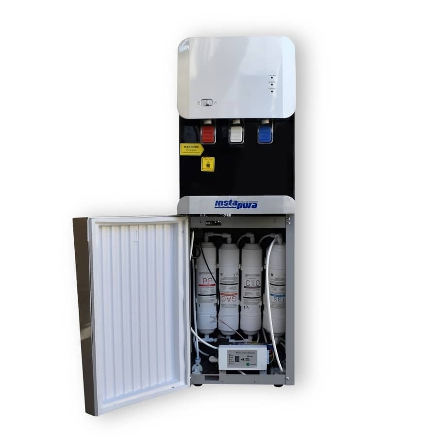 dispensador con purificador de ósmosis inversa