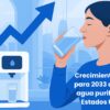 crecimiento para 2033 del uso de agua purificada