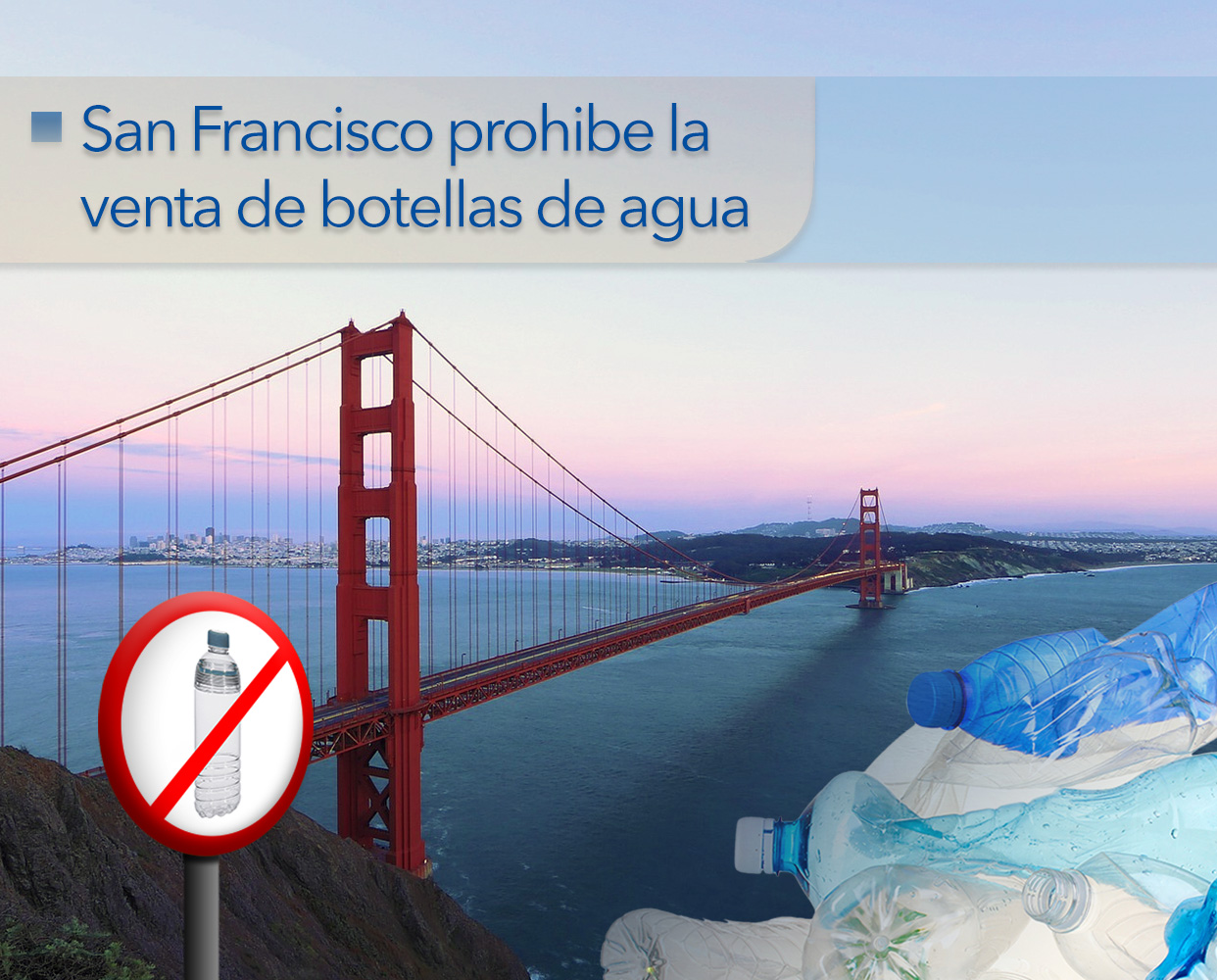 Ley de prohibición de botellas de agua en San Francisco